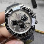 Gold Factory Clone Rolex Daytona Grey Face Gain Weight 4130 Oysterflex Watches